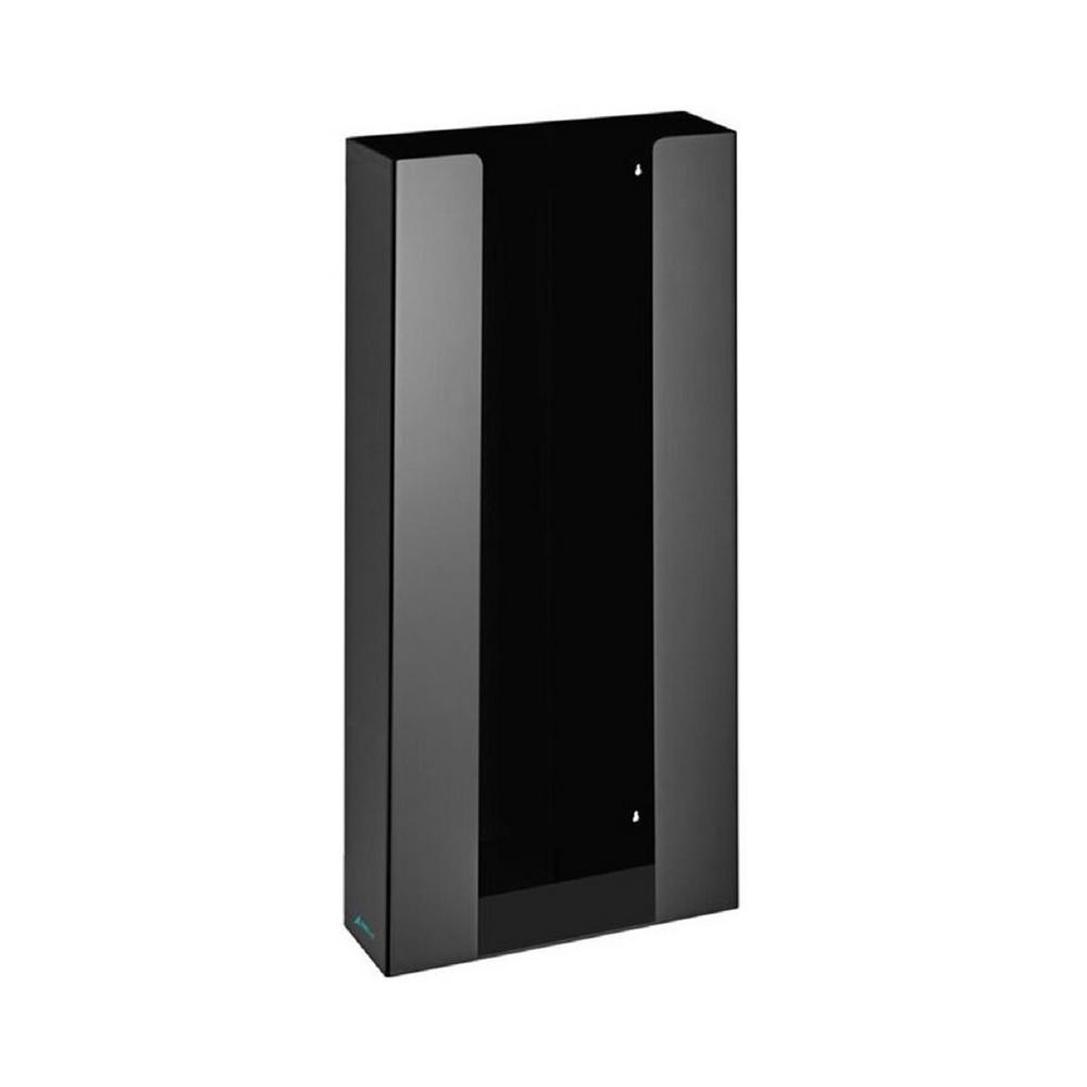 Quad Box Capacity Acrylic Black Glove Dispenser 2 Pack