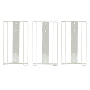 Quadruple Box Wire Wall Mount Glove Dispenser, White