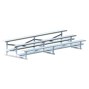Bleacher - 21 ft. (3 Row - Single Foot Plank) - Standard, Outdoor