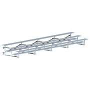 Bleacher - 27 ft. (3 Row - Single Foot Plank) - Tip & Roll