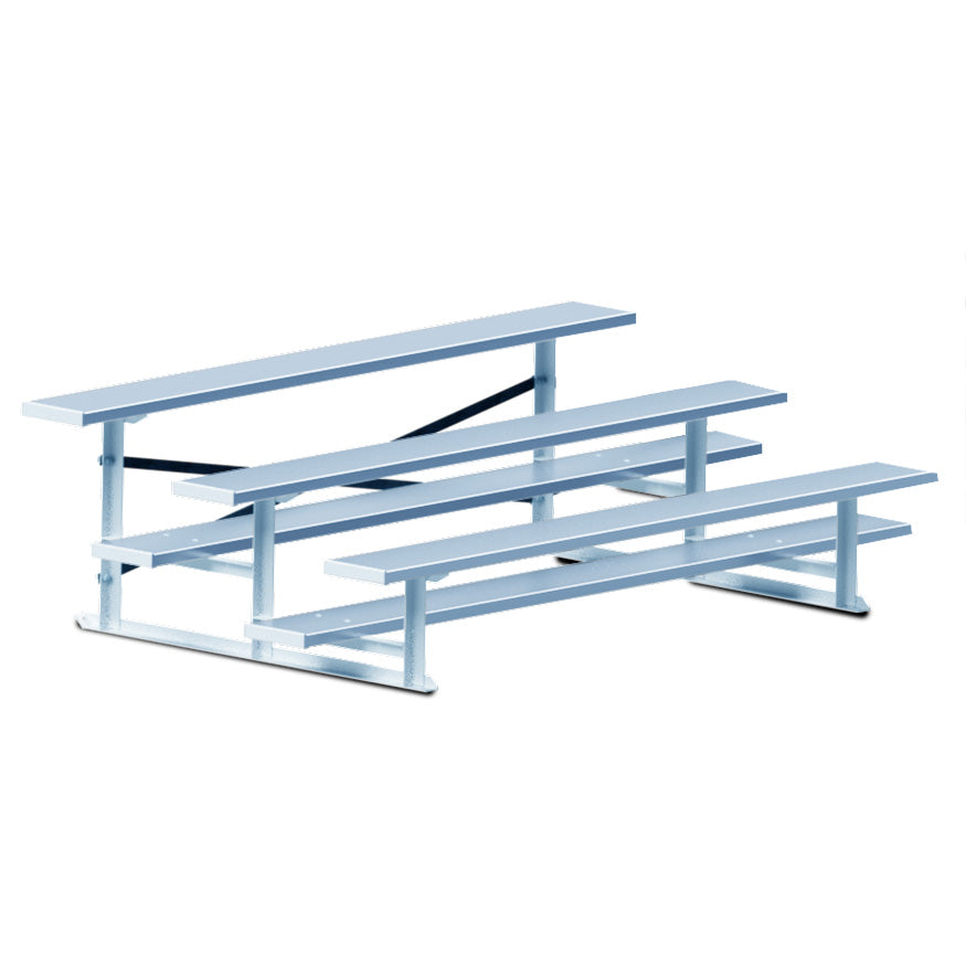 Bleacher - 7-1/2 ft. (3 Row - Single Foot Plank)
