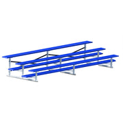 Bleacher - 15 ft. (3 Row - Single Foot Plank) - Standard, Outdoor