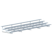 Bleacher - 27 ft. (4 Row - Single Foot Plank) - Standard,  Outdoor
