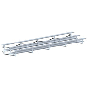 Bleacher - 27 ft. (3 Row - Double Foot Plank) - Tip & Roll