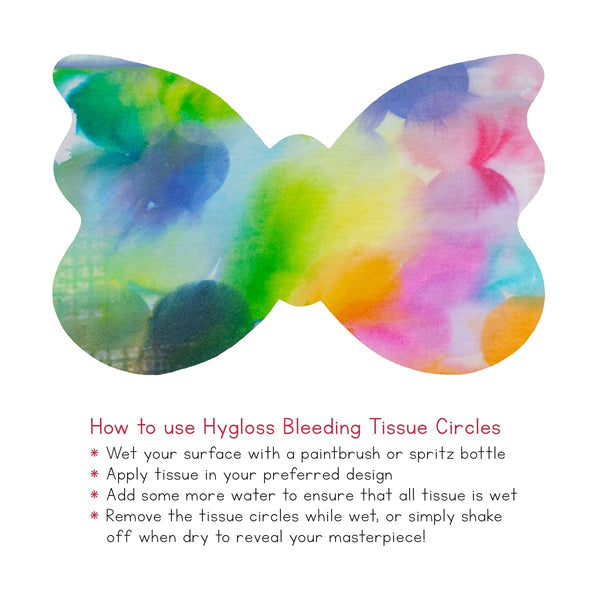 Circles - 1", 480 ct, Bleeding Tissue