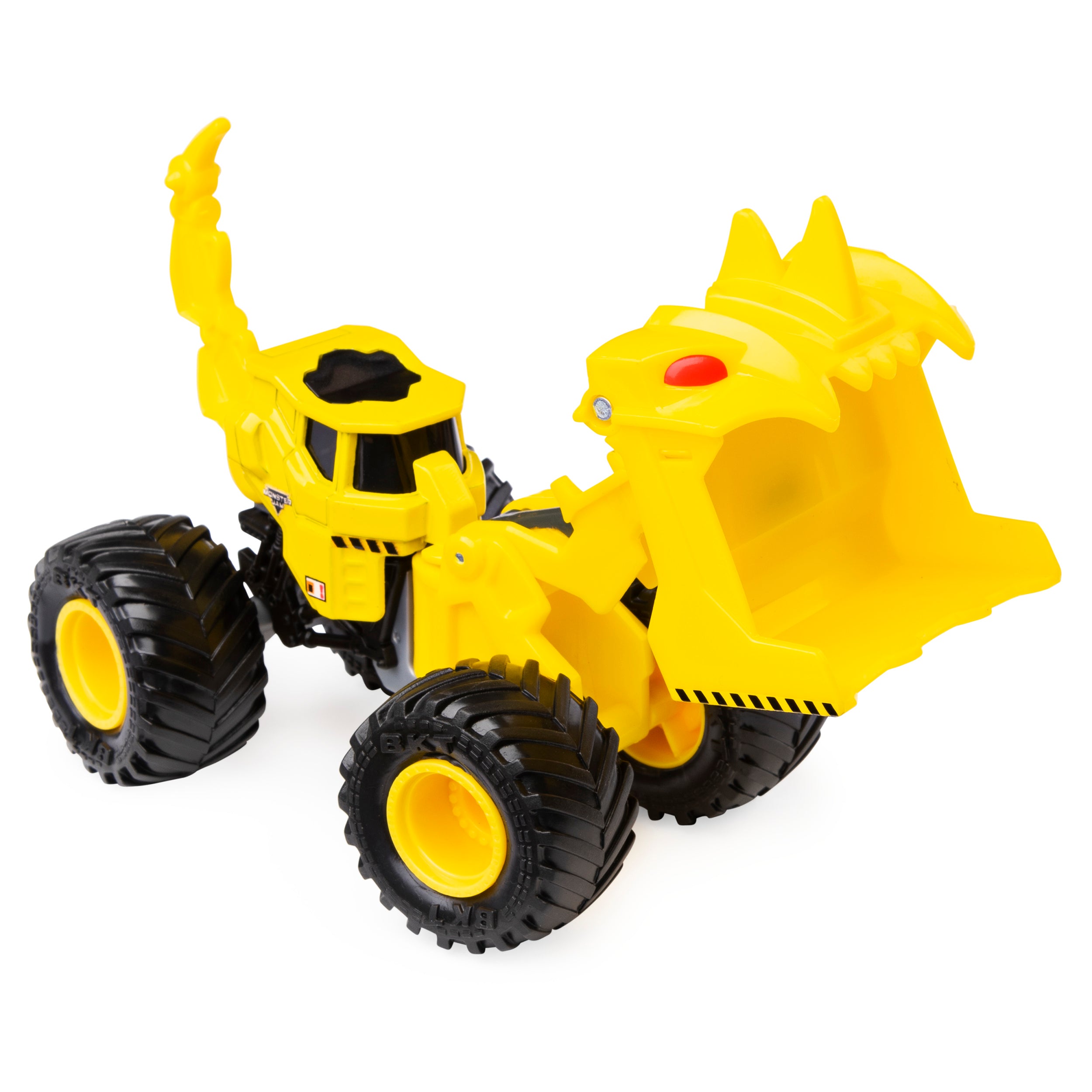 Monster Jam, Official Dirt Squad Scooper Monster Truck with Moving Parts, 1:64 Scale Die-Cast Vehicle