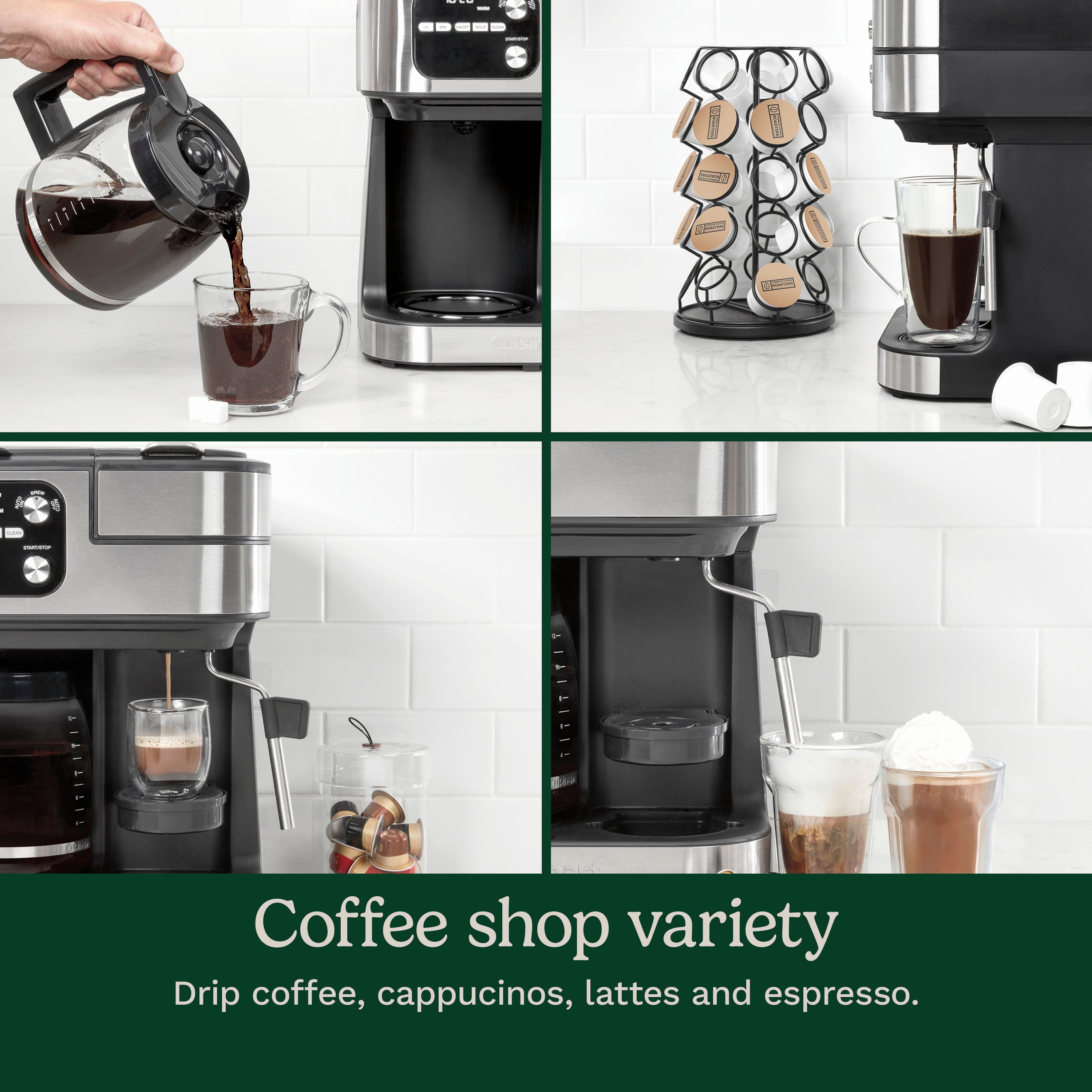 Coffee Center® Barista Bar 4-in-1 Coffee Maker - Black