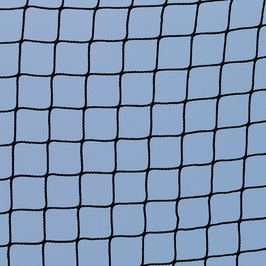 Batting Cage Replacement Net  (#42 Weather -Treated Nylon Mesh) - Big League Series - Bomber  All Star/Elite/Pro Batting Cages (Black)