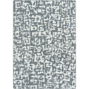Block Print 10'9" x 13'2" area rug in color Cloudy
