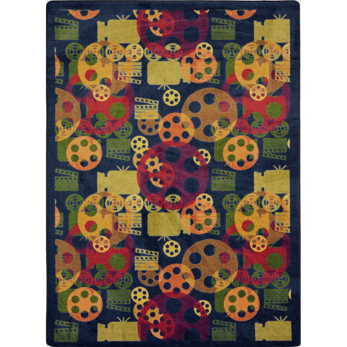 Blockbuster 3'10" x 5'4" area rug in color Multi
