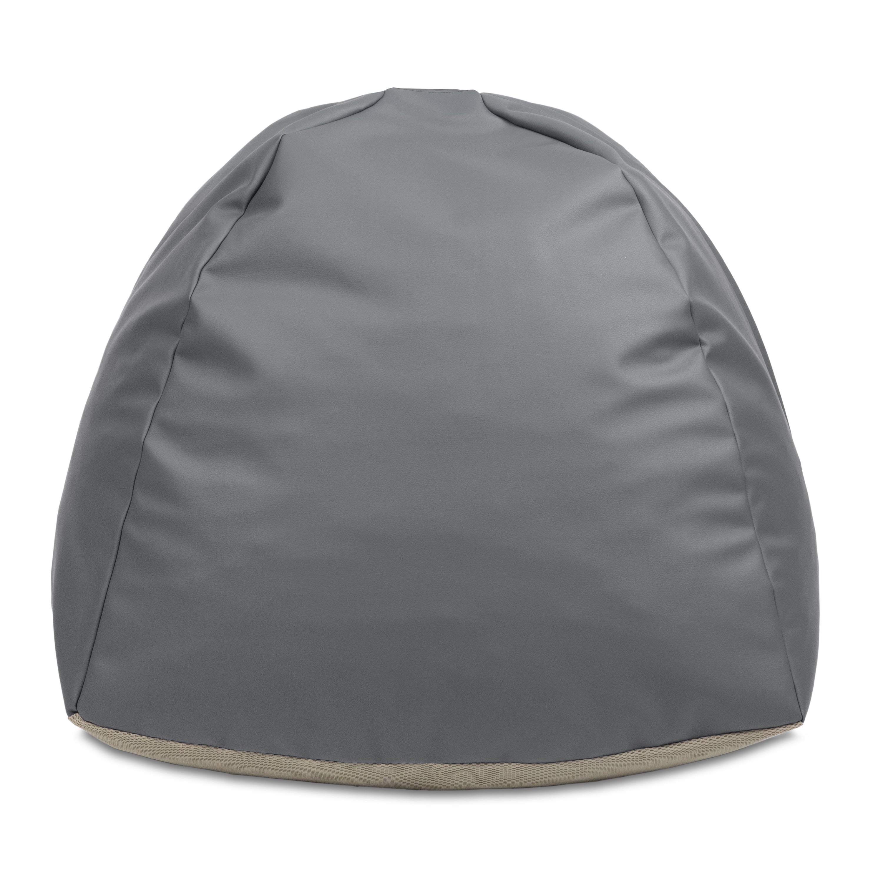 Jaxx Gumdrop Jr. Kids Bean Bag for Early Childhood & Educational Environments, Premium Vinyl - Red