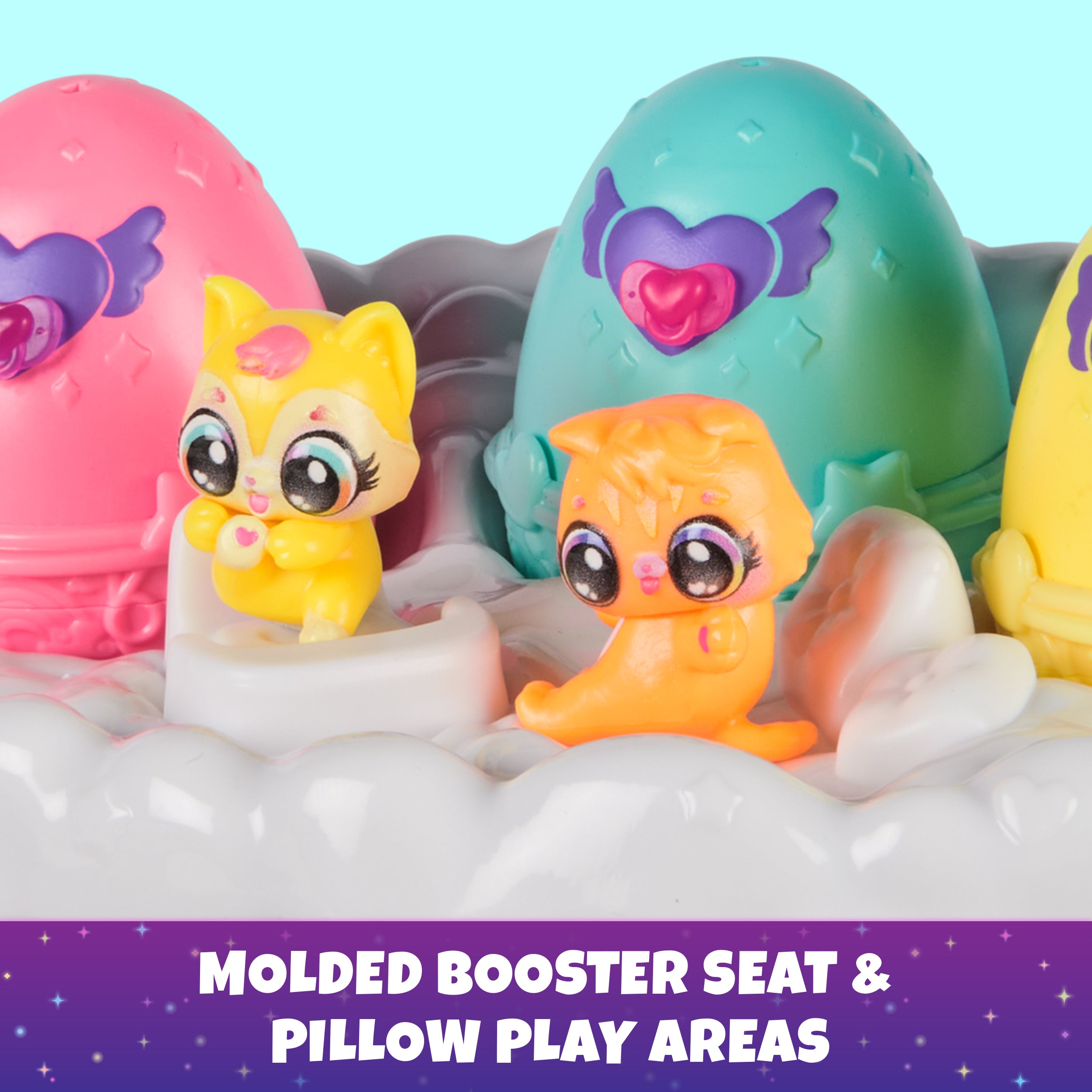Hatchimals Alive, Neon Rainbow Spring Basket Toy Styles May Vary, 3 Self-Hatching Easter Eggs, Fun Gift & Kids Toys for Girls & Boys Ages 3 and up