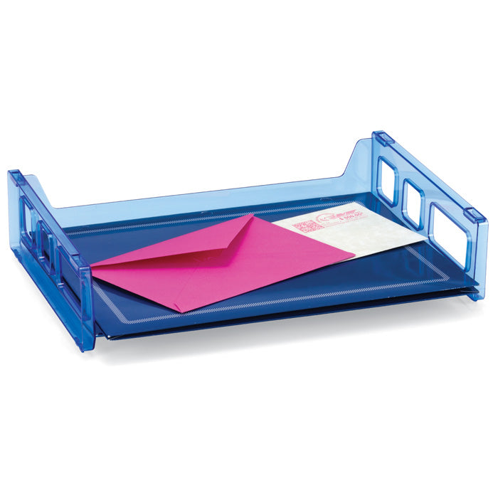 Blue Glacier™ Letter Tray, Side Load