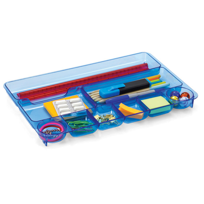 Blue Glacier™ Drawer Tray, w/9 Compartments