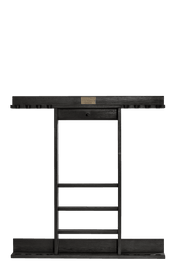 American Heritage® Bluegrass Cue Rack, Black Ash (cues and balls not included)