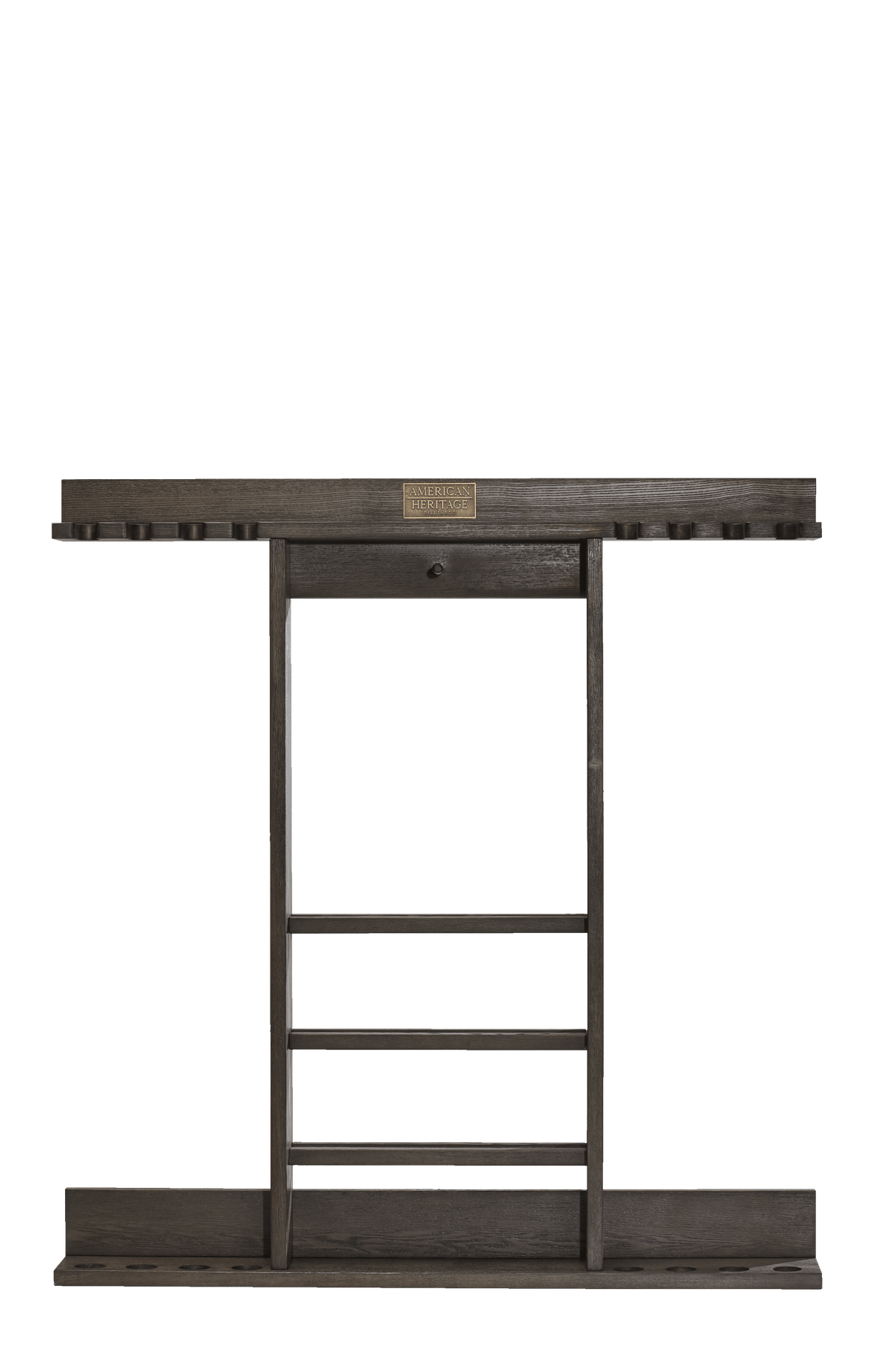 American Heritage® Bluegrass Cue Rack, Charcoal (cues and balls not included)