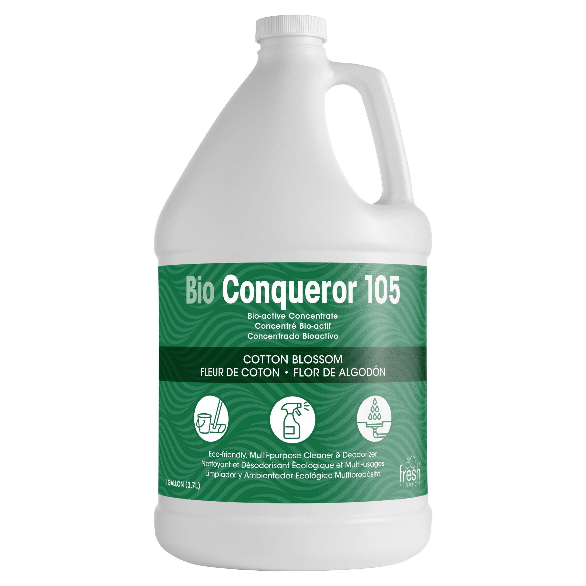 Bio Conqueror 105 Liquid - 1 gallon Cotton Blossom (4 Pack)