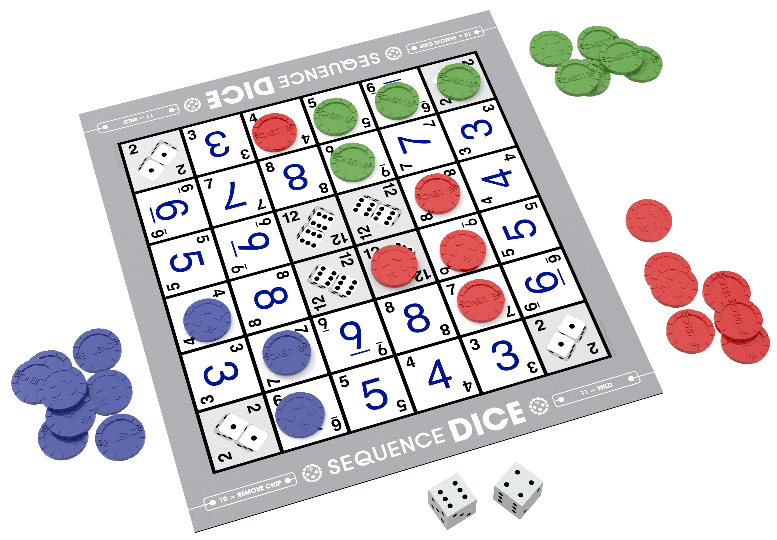 Sequence® Dice™