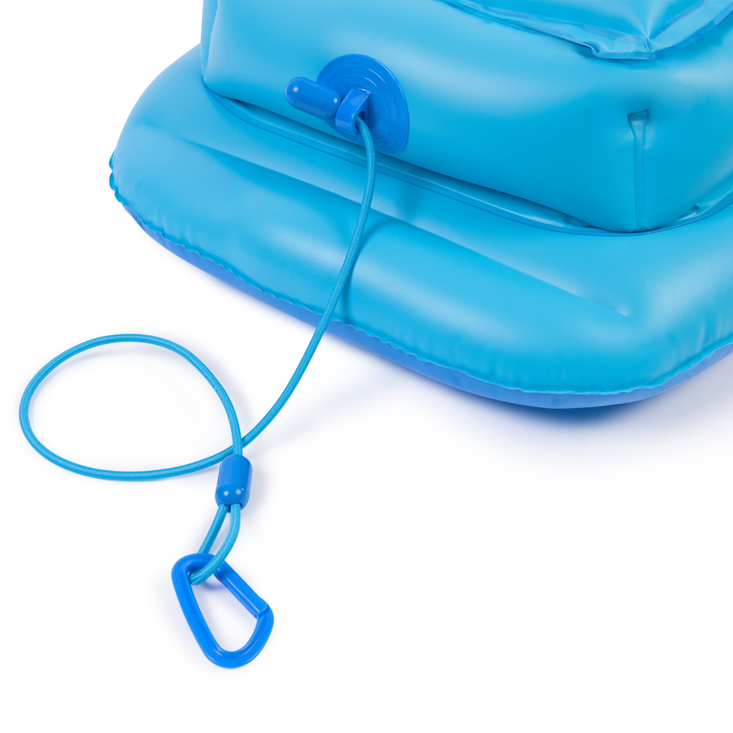 Swimways Linking Floating Cooler, Inflatable Pool Accessories with 12 Can Capacity & 2' Tether, Pool Party Supplies for Adults Aged 15 & Up, Blue