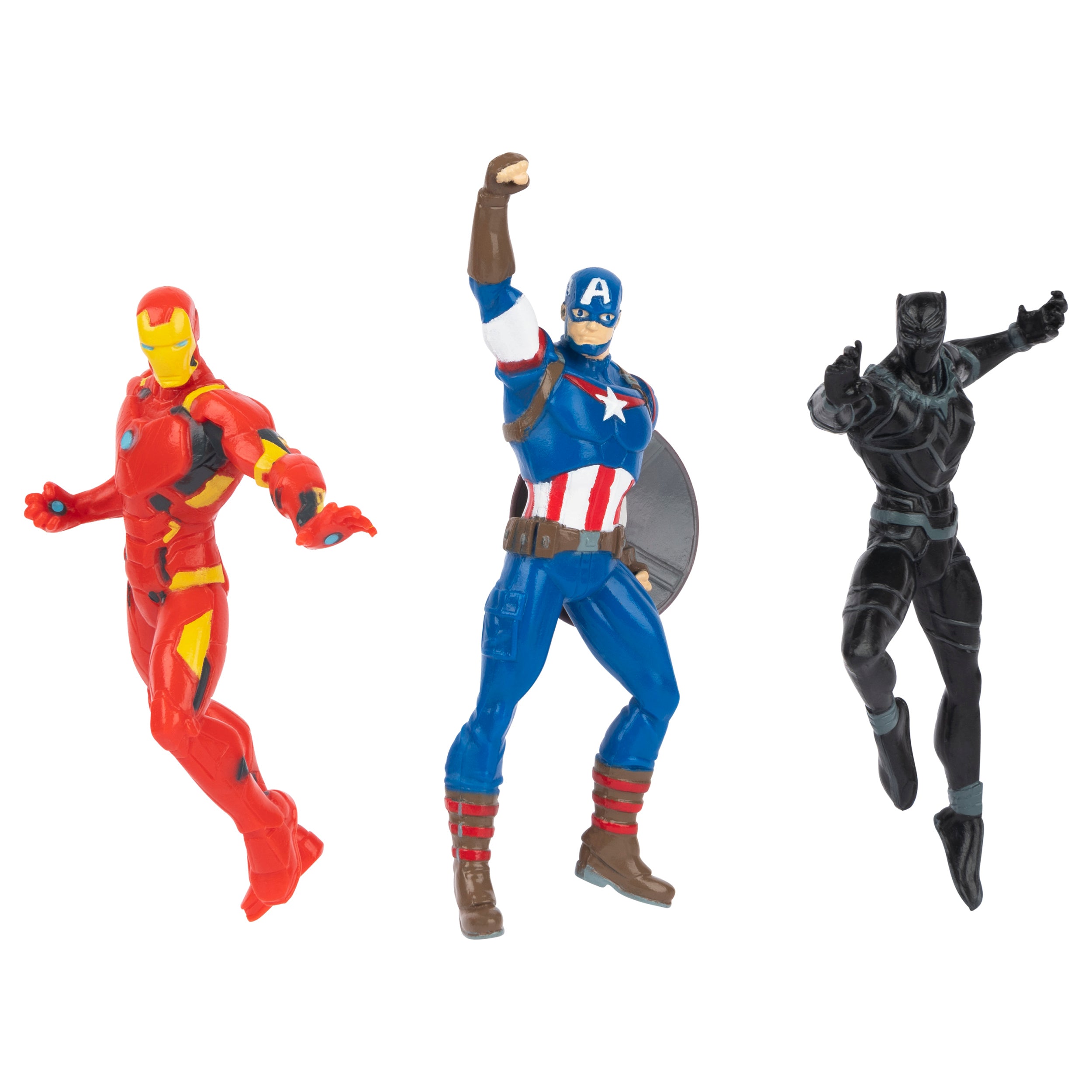SwimWays Marvel Avengers Dive Characters - Captain America, Black Panther, and Iron Man