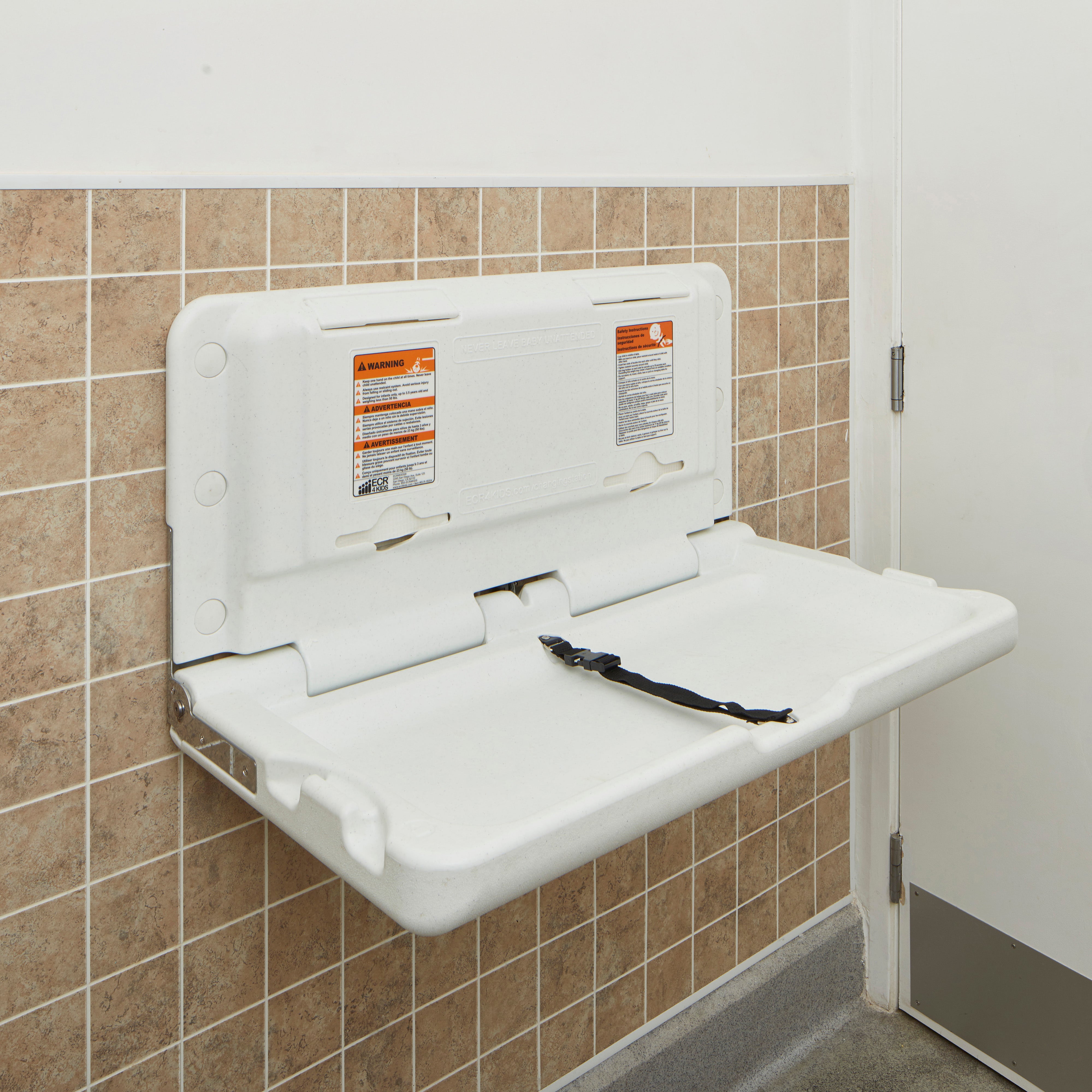 Horizontal Diaper Changing Station