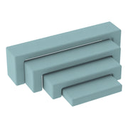 Pro Series Nesting Benches, 4-Piece Set - Sky Blue Crosshatch