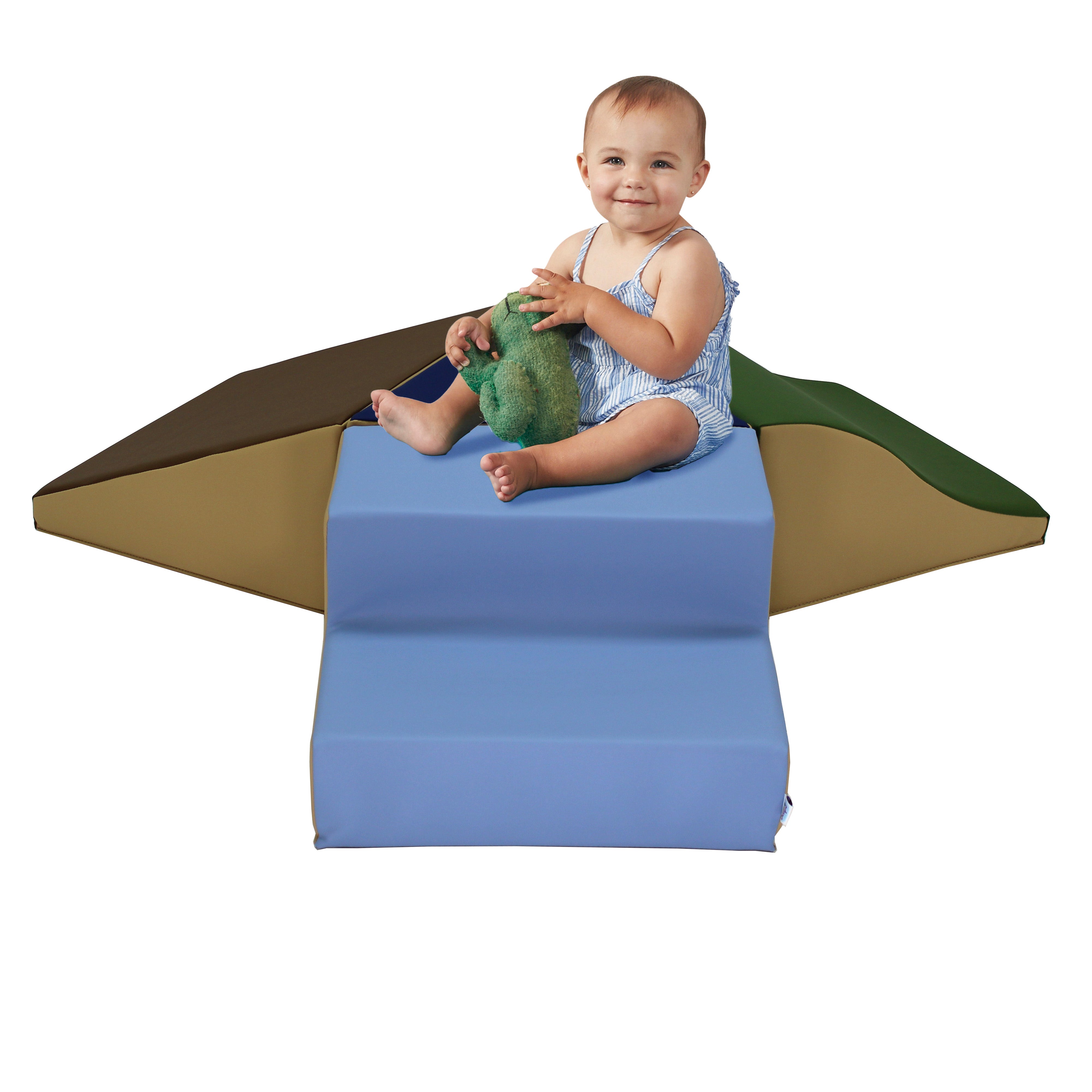 SoftScape Toddler Playtime Junction Climber - Earthtone
