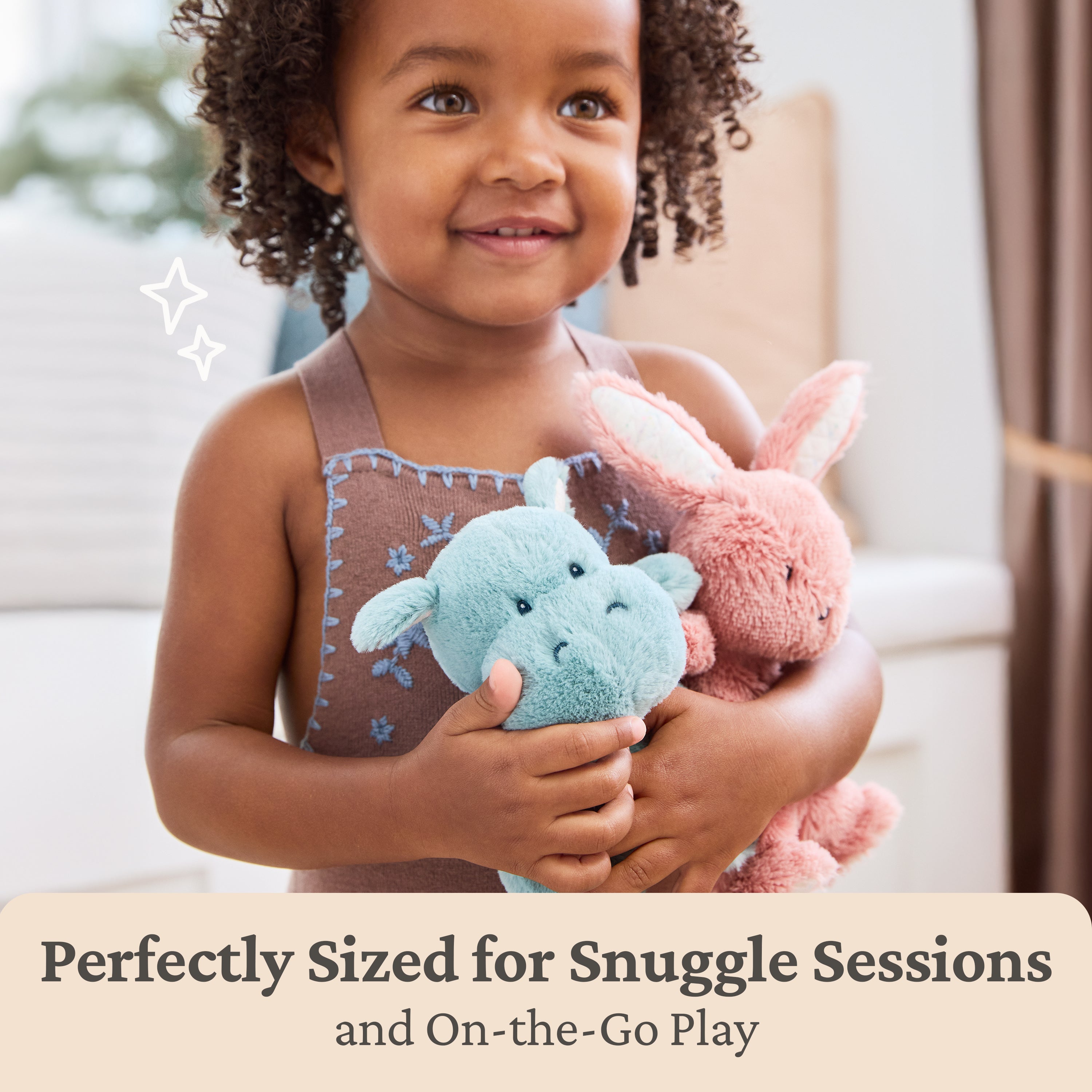 Baby GUND Oh So Snuggly Littles Puppy Dog, Small Stuffed Animals, Dog Stuffed Animal, Plush Toys for Infants and Toddlers, White/Gray, 7”