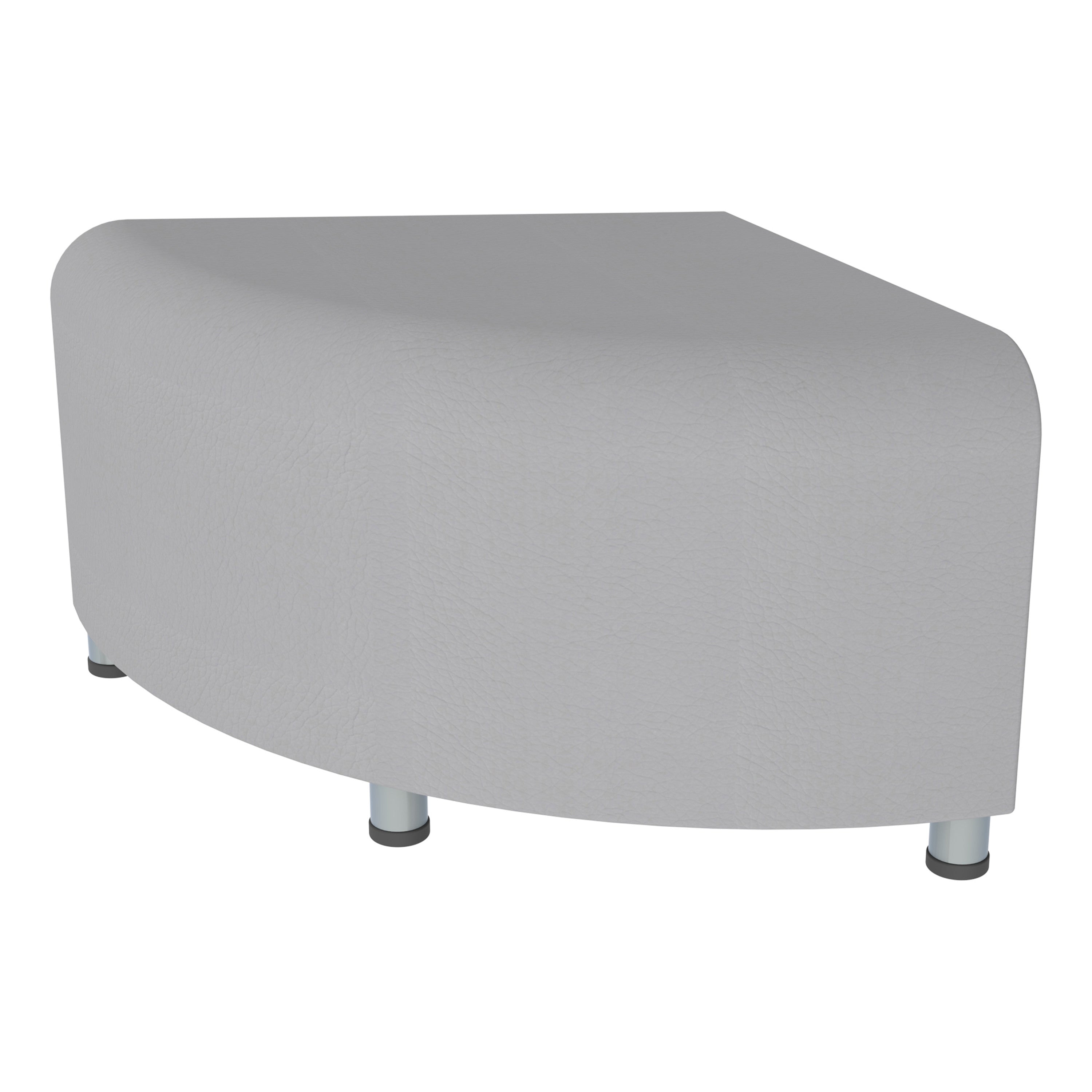 Pro Series Connect Curved Wavelet Seating, 7-Piece Set - Gray