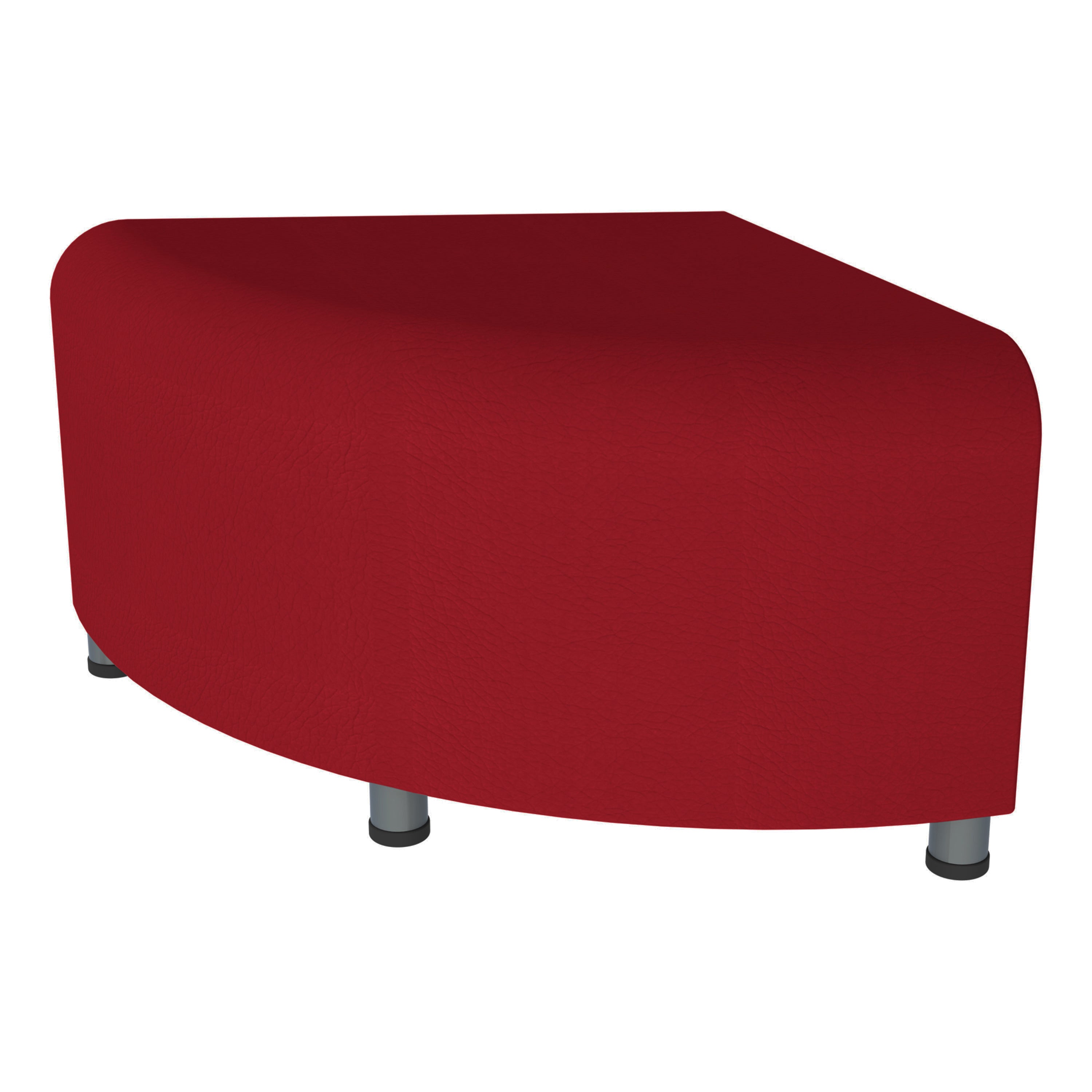 Pro Series Connect Curved Wave Seating, 10-Piece Set - Crimson