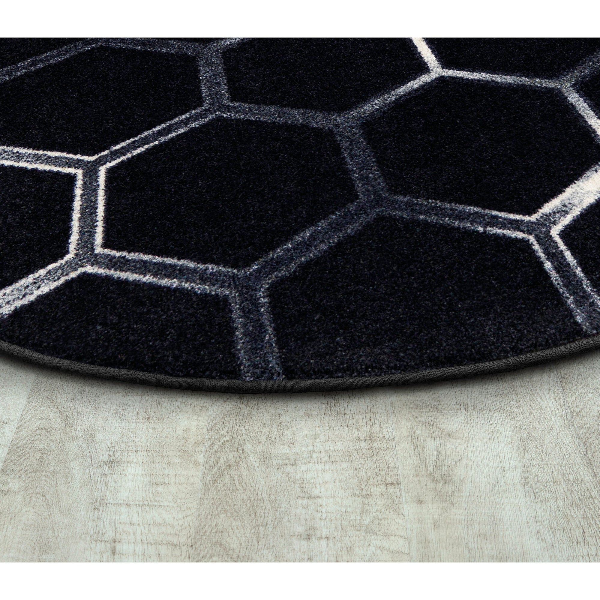 Breakout 13'2" Round area rug in color Arctic