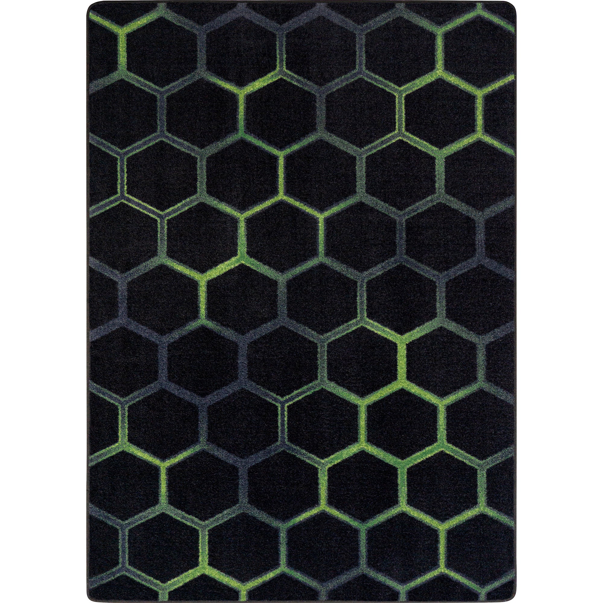 Breakout 10'9" x 13'2" area rug in color Emerald
