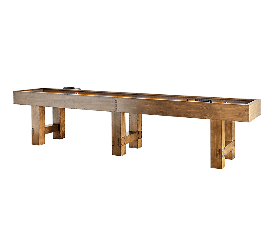 American Heritage® Bristol Shuffleboard Table14', Harvest