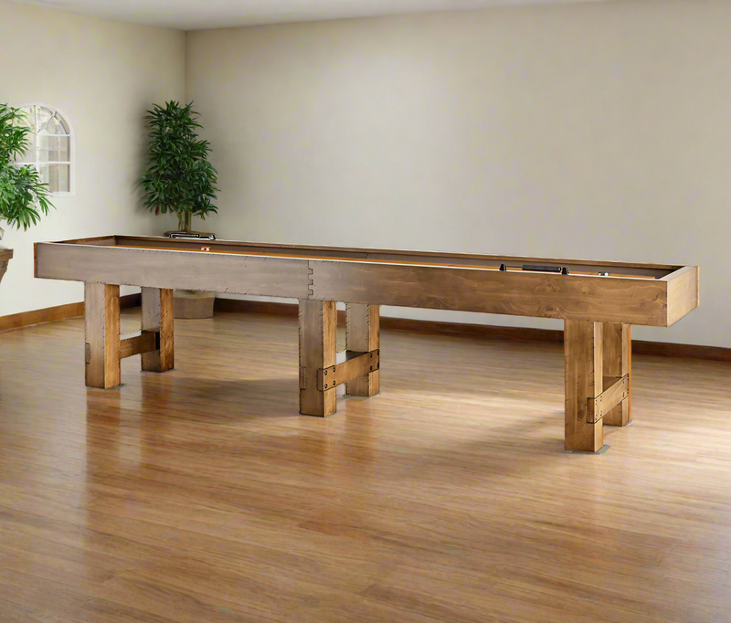 American Heritage® Bristol Shuffleboard Table14', Harvest