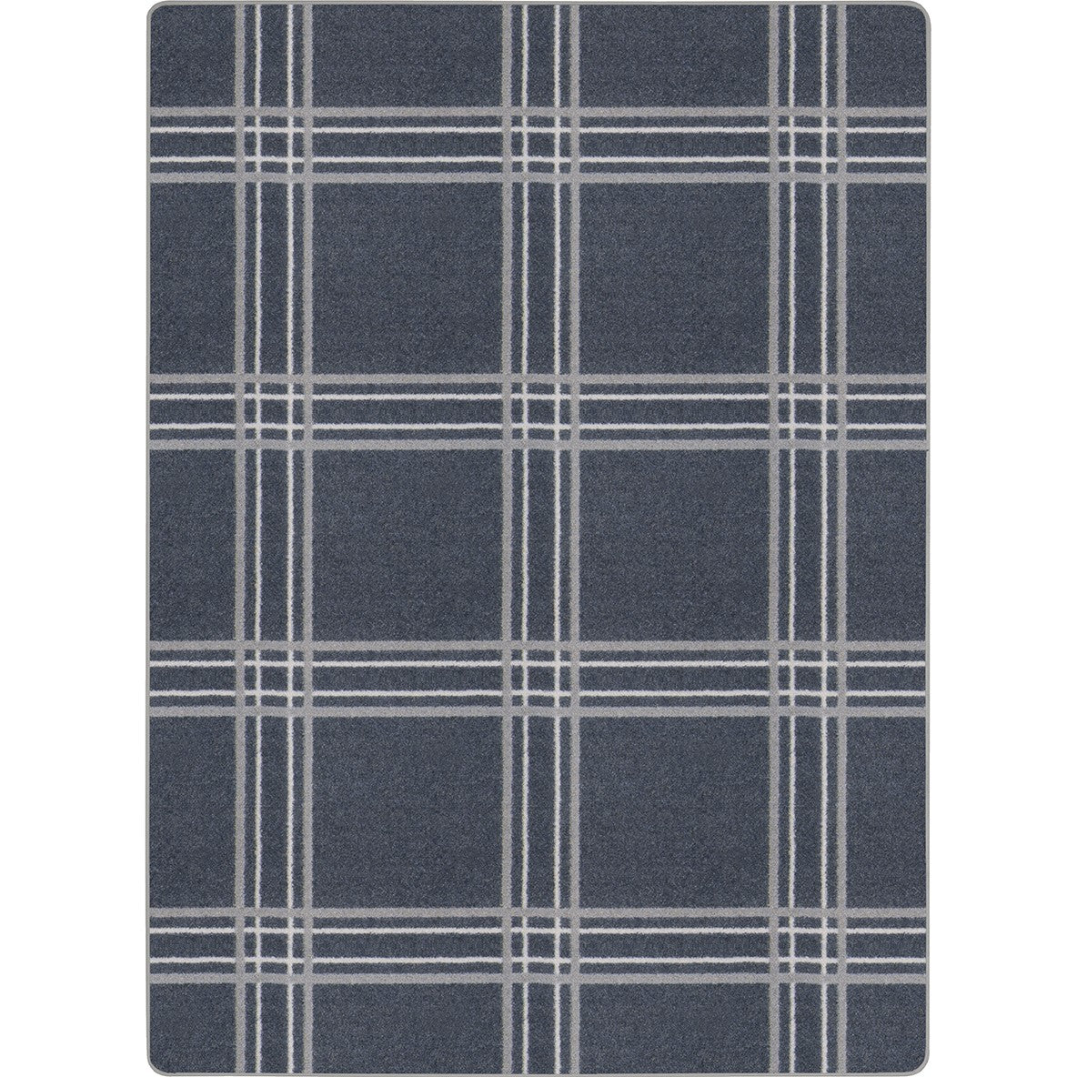 Broadfield 3'10" x 5'4" area rug in color Smoke