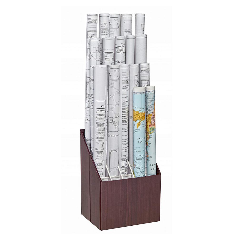 20-Slot Upright Roll file Corrugated Box