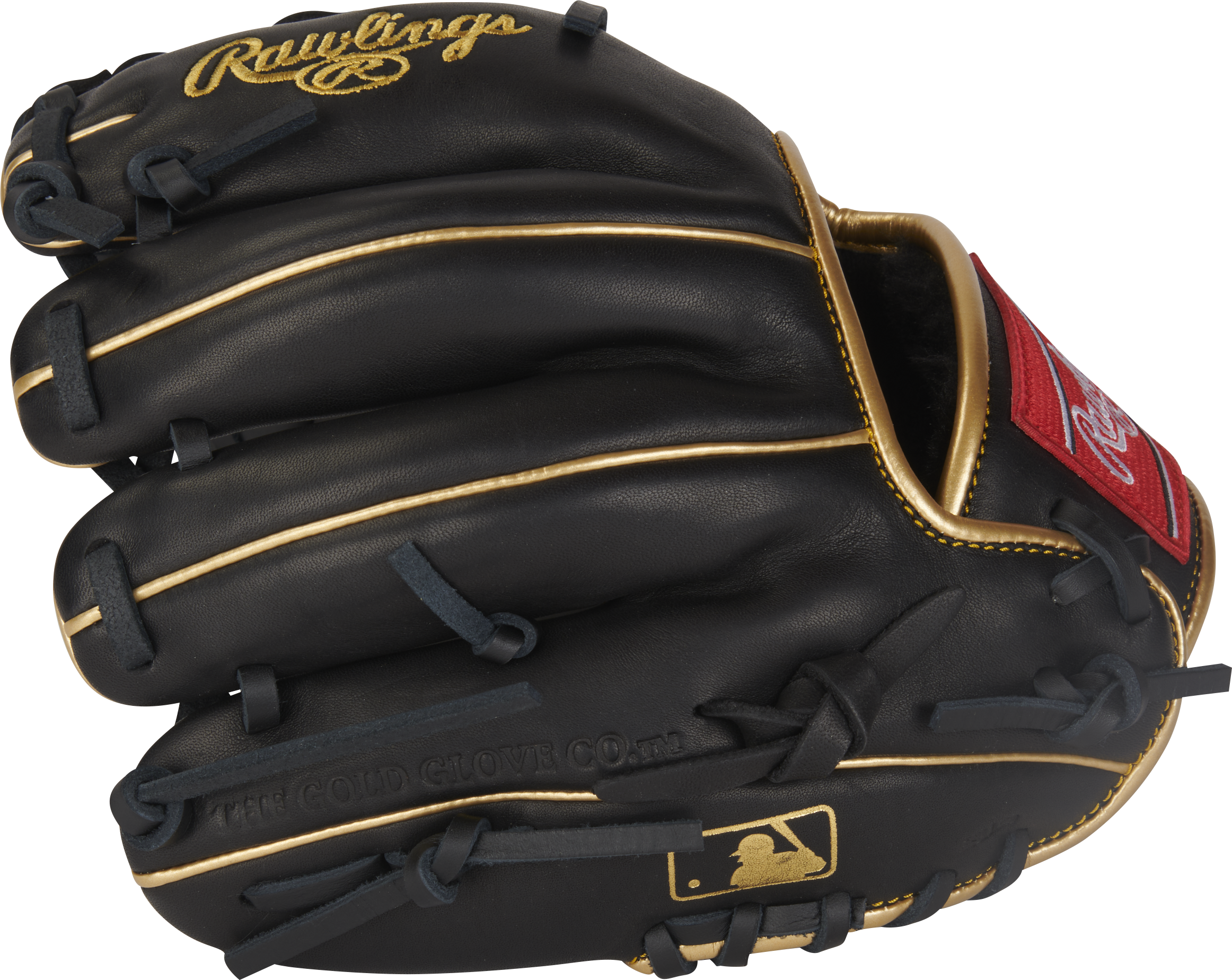Rawlings R9 Baseball Series Training 9.5-Inch Baseball Glove - Right Hand Thrower - Black