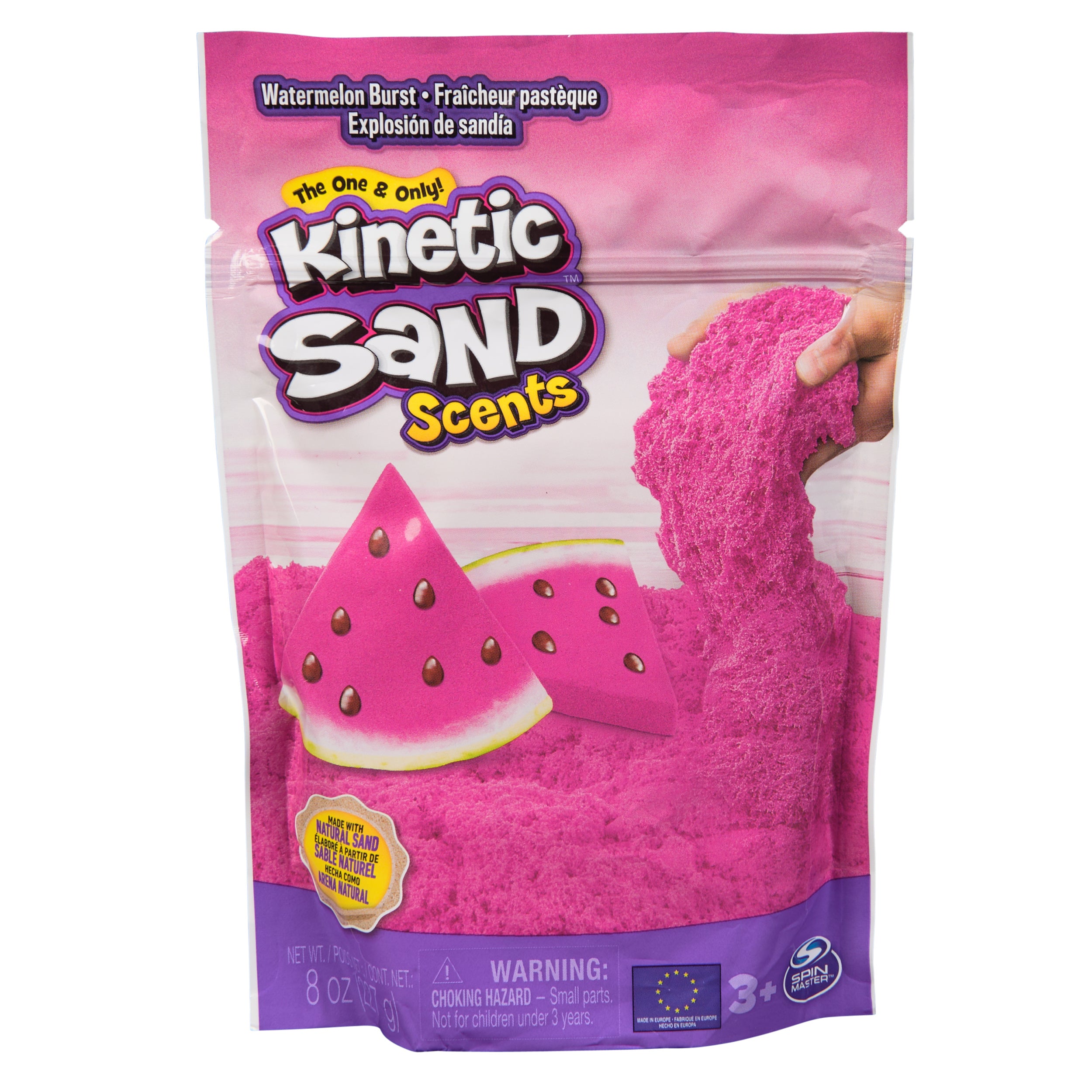 Kinetic Sand, 8oz Scented Play Sand Styles May Vary, Sensory Toys for Kids Ages 3 and up