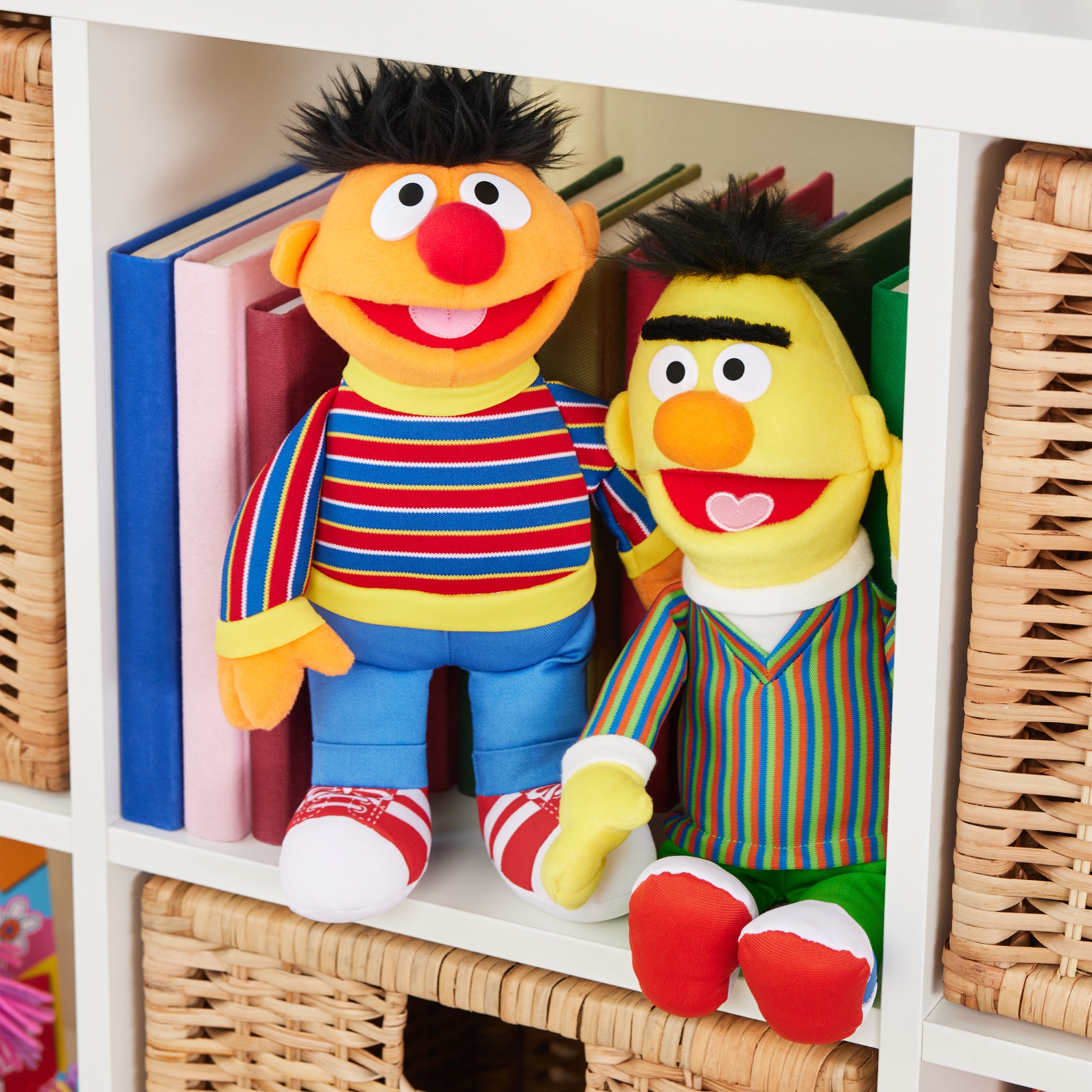 GUND Sesame Street Official Bert Muppet Plush, Premium Plush Toy for Ages 1 & Up, Yellow, 14”