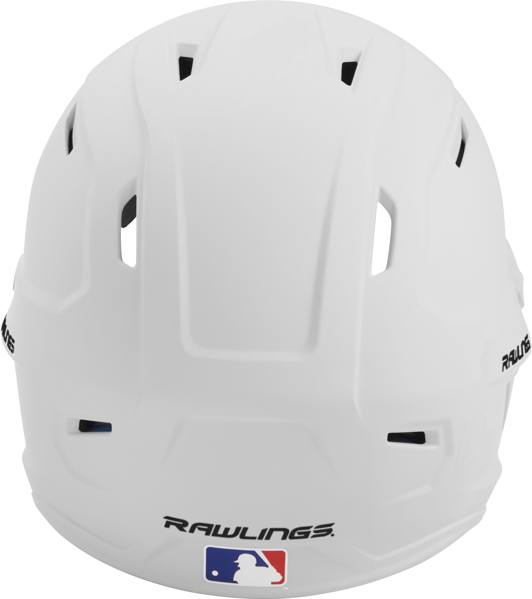 Rawlings Mach Matte Senior Baseball Helmet - White