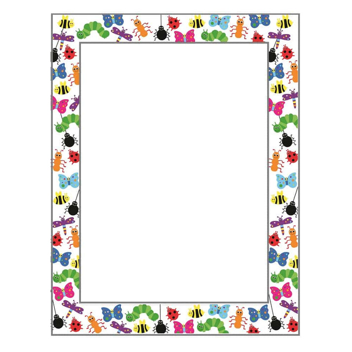 Classroom Poster - 17"x22" - Bug Border Poster