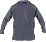 Rawlings Adult Gold Collection Long Sleeve Hooded Jacket - Small - Blue Gray