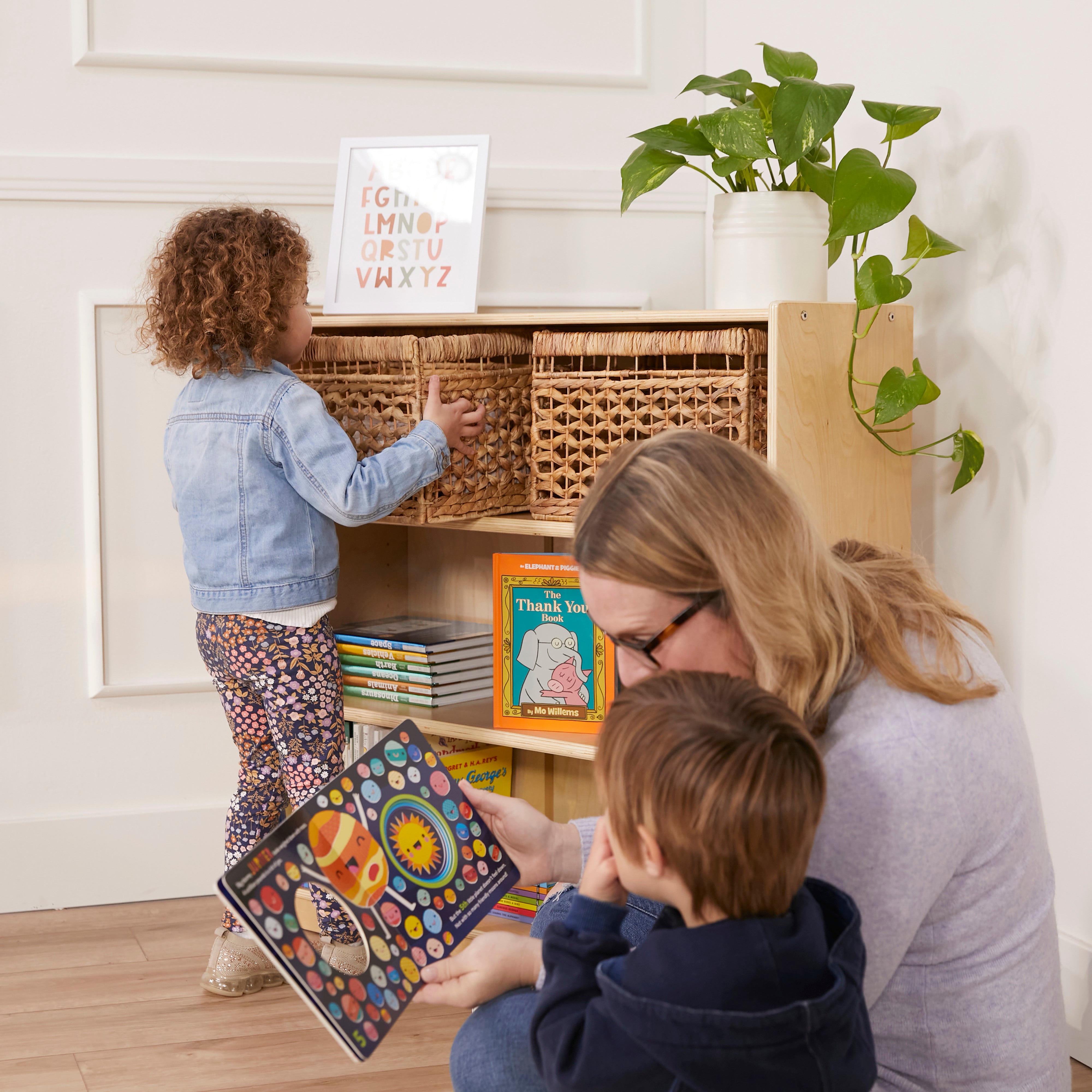 36in H Classic Bookcase - Natural