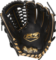 Rawlings R9 Baseball Series 11.75-Inch Baseball Glove  - Right Hand Thrower - Black
