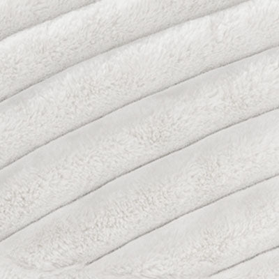 Jaxx Grand Lounger 7 Foot Bean Bag Sofa - Ivory Mondo Fur