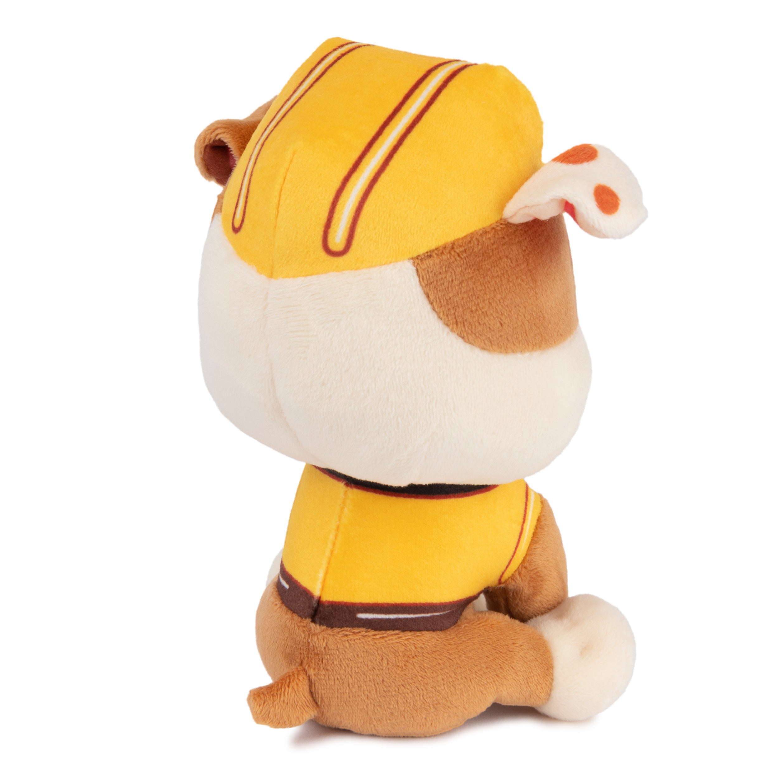 GUND Official PAW Patrol Rubble in Signature Construction Uniform Plush Toy, Stuffed Animal for Ages 1 and Up, 6" Styles May Vary