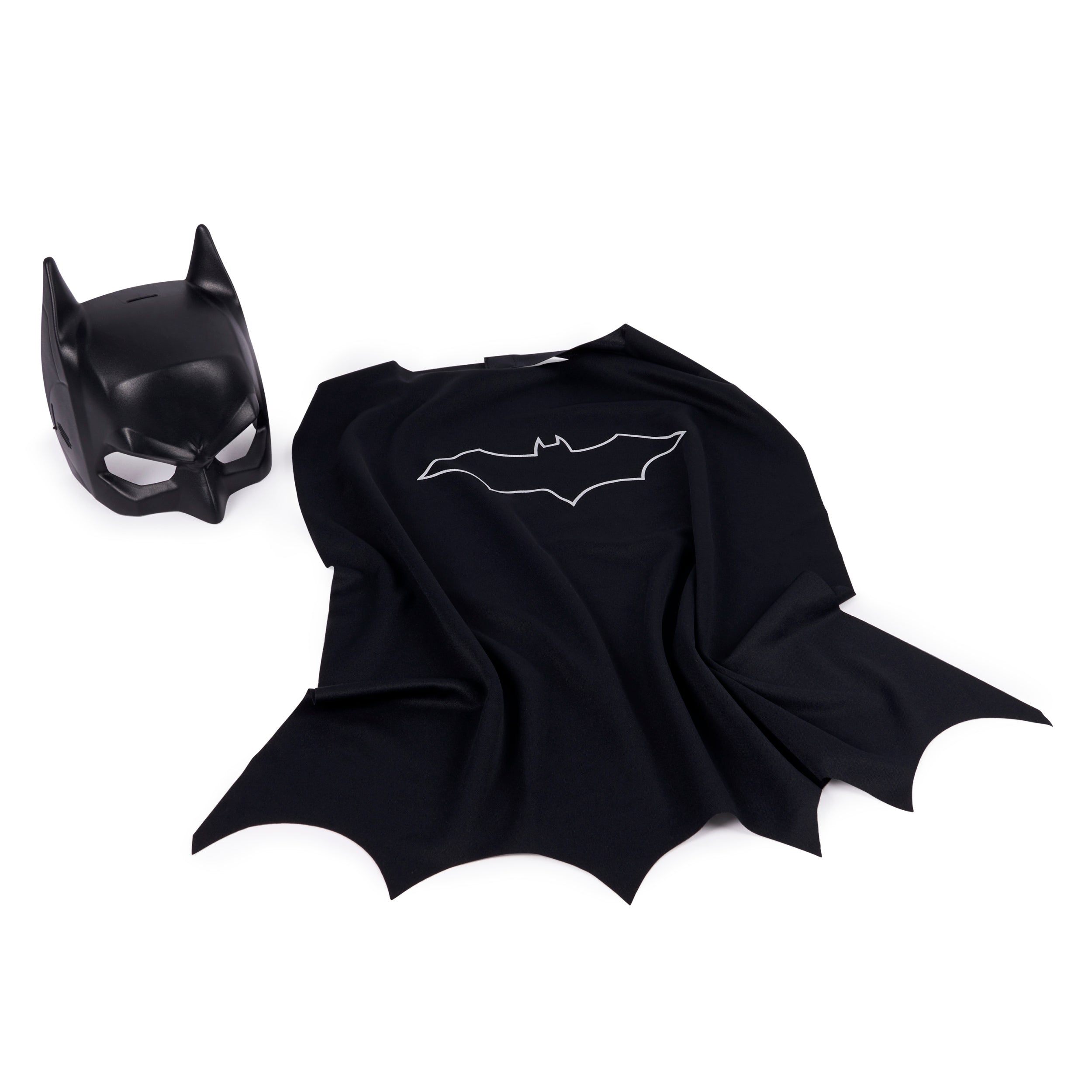 DC Comics, Batman Cape and Mask Set, Super Hero Costume Accessories, Kids Roleplay for Boys and Girls Ages 4+