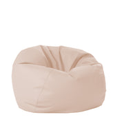 30" Round Vinyl Bean Bag - Beige
