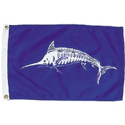 12X18 IN NYL-GLO WHITE MARLIN