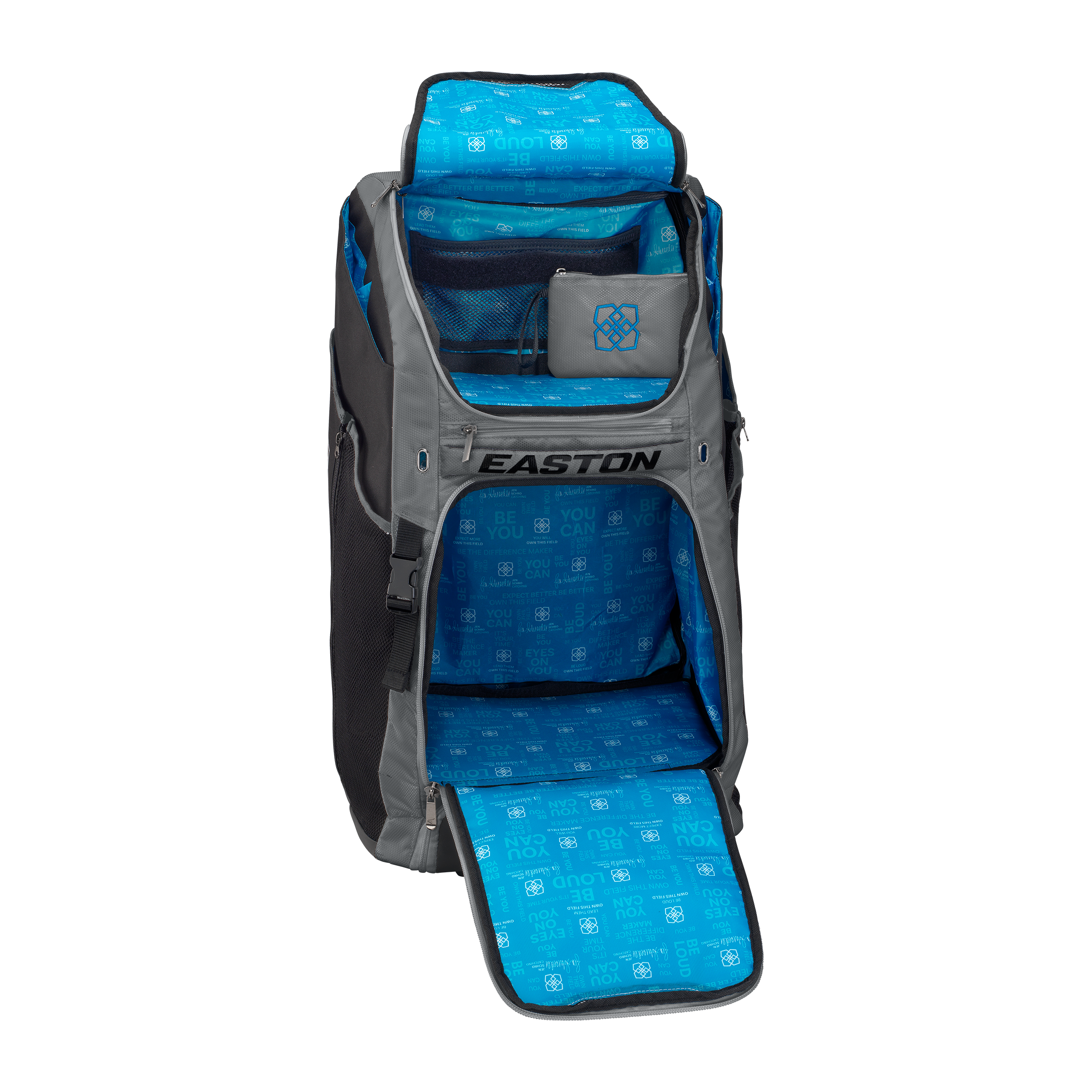 Easton Catchers Wheeled Bag - Charcoal